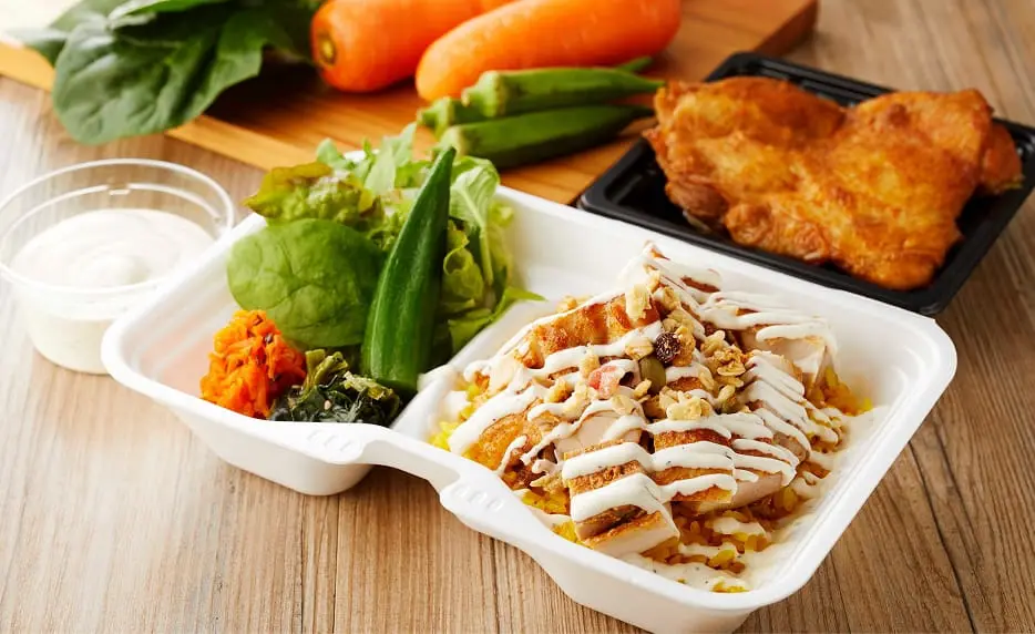 チキンオーバーライス