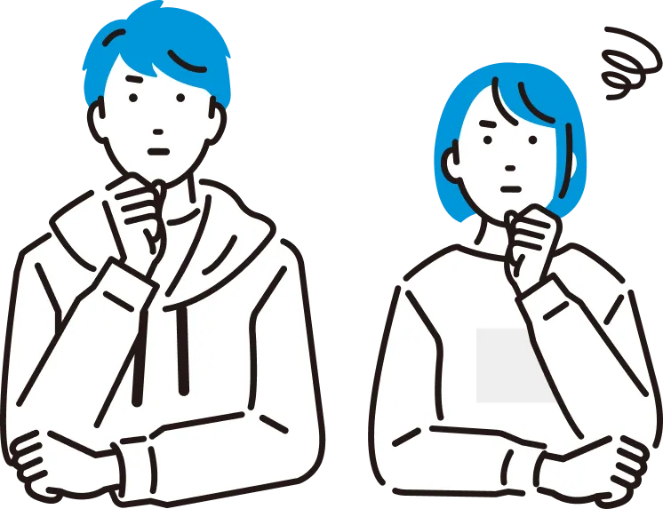 男女のイラスト