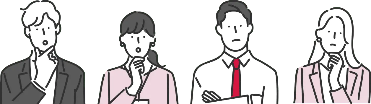 男女のイラスト